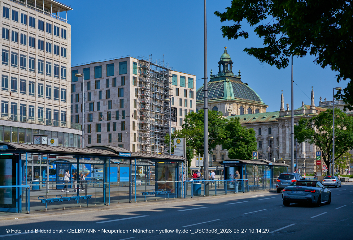 Mai 2023 - Neubau des Hotels Königshof am Stachus in München